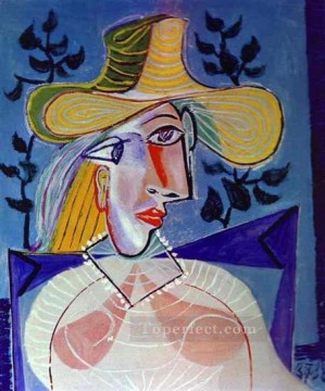 パブロ・ピカソ Painting - 首輪をした女性 1926 年キュビスト パブロ・ピカソ